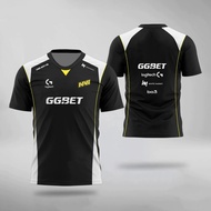 Navi 2025 CS2 Esports Team Jersey – CS:GO Pro League Training Shirt – S1mple & Aleksib Fan T-Shirt