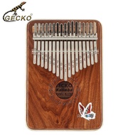 GECKO 17 keys kalimba sandalwood GECKO Full Single Thumb Piano sandalwood kalimba 17-Tone Finger Pia