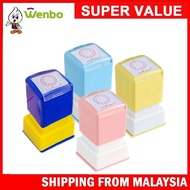 Wenbo Teacher Teaching Materials Clock Stamp Children Education Time Learning School Tutoring Lesson