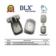 DLX Weatherproof Switch Socket 13a