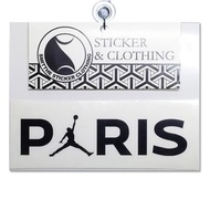 PSG Jordan Logo Paris Cutting Sticker Promo for Motorcycle Car - Black Quality