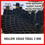Besi hollow 30x60 tebal 2mm - 6 meter