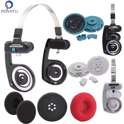 POYATU Headband Speaker Parts for KOSS PP Portable Headphone KPH40 KSC35 KSC75 Replacement Driver Re