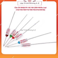 [Embedded Programming A-Z][G14] Combo of 5 Thermal Fuses RY-142 10A 250V Various Types (142/155/169/