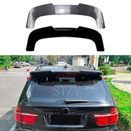 For BMW X5 E70 Roof Spoiler 2006-2013 High Quality ABS Plastic Factory Style Rear Trunk Wing Body Ki