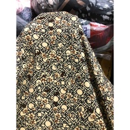 E733 - Cool Cotton fabric with floral patterns (0.95m x 1.6m), 4-way stretch