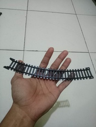 rel lurus rel lengkung kereta api railking