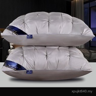 Washable Elastic Pillow Adult Wholesale Twisted Flower Hotel Bread Down Velvet Neck Pillow Factory O