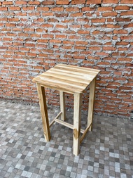 โต๊ะเขียนหนังสือขนาดเล็ก (ขนาด 50*50*75 CM) โต๊ะทานข้าว โต๊ะไม้สัก  โต๊ะ โต๊ะวางของ โต๊ะอาหาร