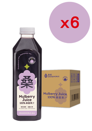 原榨桑葚汁-1000毫升 (無加糖) x6［此日期前最佳：2026年09月24日］