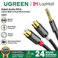 UGREEN Kabel Aux Audio 3.5mm To 2 RCA Splitter Audio Jack RCA 10547