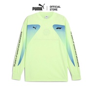 PUMA เสื้อยืดแขนยาวโอเวอร์ไซส์ผู้ชาย F1® - 63164214
