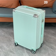 HANK กระเป๋าเดินทางล้อลาก 20 24 28 นิ้ว กระเป๋าเดินทาง Luggage PC+ABS ล้อหมุนได้ 360 ° กระเป๋าเดินทาง กระเป๋ารุ่นซิป กระเป๋าเครื่องสำอาง Cosmetic case