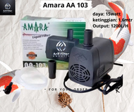 Amara AA-103 Pompa Celup Air Aquarium Hidroponik AA103 Kolam Ikan Koi