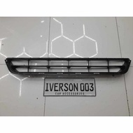 Black Front Bumper Grill for Nissan Urvan NV350 2018 to 2022 Wide