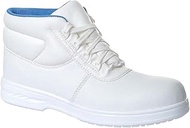 Steelite FW88WHR49 Albus S2 Lace-Up Boots, Size 14, White, White, EU 49 / UK 14