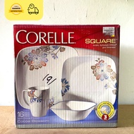Corelle Square Dinnerware Set 16pc - Cocoa Blossom