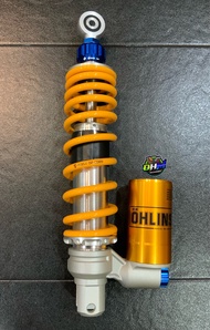 ohlins โช๊คหลัง โอลิน แก๊สแท้ สำหรับ LEAD - GIORNO - GRAND FILANO ความสูง 320 มิล ปรับรีบาวน์ ปรับสปริงเเข็งอ่อนได้