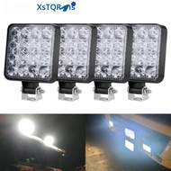 ทำงาน LED Lampu Jalan Offroad 4X4 Spotlight 12V 24V สำหรับรถบรรทุกรถจี๊ปรถจักรยานยนต์รถแทรกเตอร์ SUV
