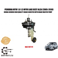 PERODUA MYVI 1.0 1.3 LAGI BEST ALZA DOUBLE LAYER BRAKE BOOSTER WITH MASTER PUMP HONDA ORI HALF CUT