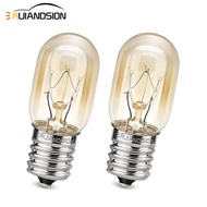 Ruiandsion 25W  E17 Screw Base Oven Light Bulb 125V / 220-240V Heat Resisting 300℃ Warm White Salt L
