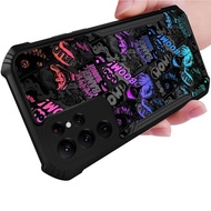 Creative Dazzling Graffiti BOOM Phone Case Samsung S25 S21 S20  C9 C7 FE Pro Casing Cool And Anti Dr