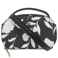 Kate Spade x TARGET 雙面印花黑白迷你肩背包，尺寸 1723，近全新。二手。
