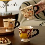 LORA Home JS3 J4 Buns Happy Playground Joint Cup Mug Ceramic Cup Water Cup Household Office Breakfas