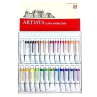 Alpha Artist Watercolour 24 Color 7.5ml