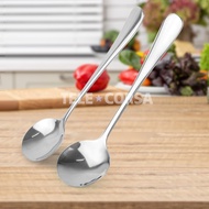 Stainless steel spoon Silver 1 Piece Model Stainless-steel-korea-soup-spoon-00g-GN