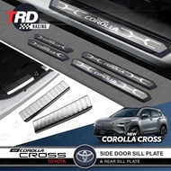 [𝐃𝐎𝐎𝐑 𝐒𝐈𝐃𝐄 𝐒𝐓𝐄𝐏] NEW Toyota Corolla CROSS FACELIFT 2025 Aluiminium Sill Protector Accessories Bodyki