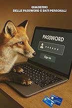 Quaderno delle Password e Dati Personali: Sii furbo come una volpe!