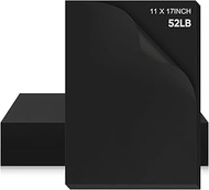 Gersoniel 100 Pcs Printer Paper 11 x 17 Inch Copy Paper 52 lb Glossy Paper Heavy Weight Cardstock Ta