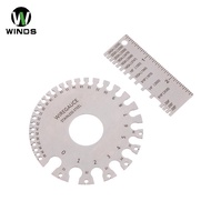 ODS 0-36 Round AWG SWG Wire Gauge Thickness Ruler Gauge Diameter Stainless Steel Measurer Tool Weldi