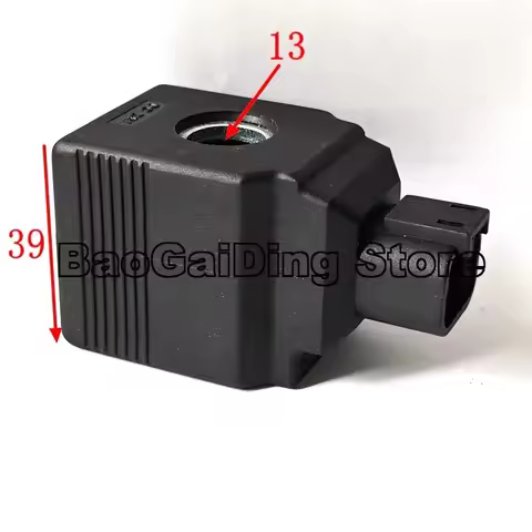 Excavator Accessories Two Pin JCB Pilot Safety Lock Rotating Solenoid Valve Coil C13DM24/14 12/14 UN