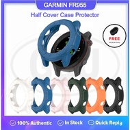 Garmin Forerunner 955 / FR955 Sarung Half TPU - No Screen + PERCUMA Anti‑Dust Cover