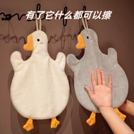 Taiwan Shipping Hand Wipe Big Goose Hanging Towel White Little Duck Daily Use Household Cute Quality