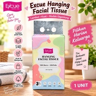 Excue Hanging Facial Tissue 900 sheets (3 ply)