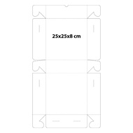 CUSTOM BOX 25X25X8