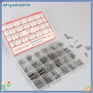AKIYAMAMIO 300PCS/box Small Springs, with 23 Sizes 304 Stainless Steel Compression Spring Assortment