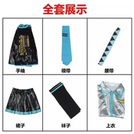 【COSER 77】Hatsune Miku คอสเพลย์ เครื่องแต่งกายคอสเพลย์แม่บ้าน เยื่อหุ้มสมอง hatsune miku cosplay หน