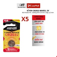 Pin CR2032 Lithium 3V Maxell cao cấp Made In Japan - Hàng chính hãng