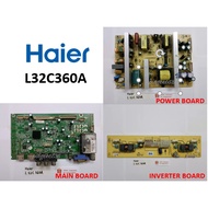 HAIER LED TV L32C360A L32C 360A Power Board KB-5150 Main Board MSTV2408-ZC01-01 Inverter Board CCP-5