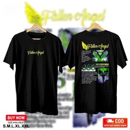 FALLEN ANGEL 666 T-SHIRT FALLEN ANGEL 666 DISTRO T-SHIRT MEN'S T-SHIRT Wanita