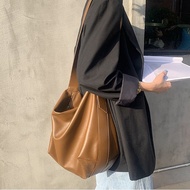 Crossbody Bags Women Large Capacity Vintage Zipper Shoulder Bag Ladies Chic Luxury Branded Tote PU L