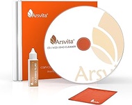 Arsvita Laser Lens Cleaner Disc Cleaning Set for CD / VCD / DVD Player, Safe and Effective, ARCD-02