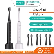 42,000 Vibration Electric Toothbrush, 3 Modes & 2-Minute Timer - 120x Battery, IPX7 Waterproof