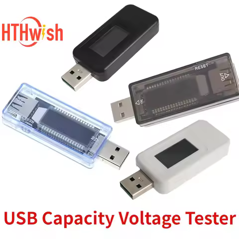 USB Capacity Voltage Tester 3 in1/8 in1/9 in 1/10 in 1 QC2.0 3.0 4-30v Electrical Power Current Mete