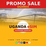 [PROMO] Uganda Travel eSIM 1GB-5GB Data | Big Sale | Instant QR | 4G/5G