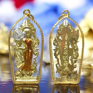 Amulet Pendant Phra Sivali Posture Of 3 Kings